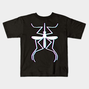 Mosquito Vaporwave Aesthetic Kids T-Shirt